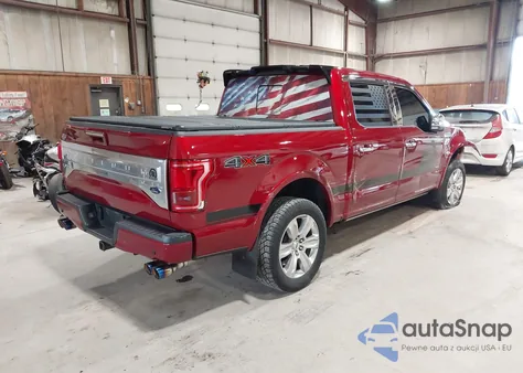 2017 Ford F-150 Platinum z USA, uszkodzony, nr VIN 1FTEW1EG0HFC84805